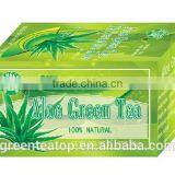 Aloe Green Tea Bag, Beauty Tea, Herbal Tea thumbnail-1