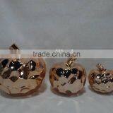 Plating Porcelain Apple Shape Decorations Holiday Decorations thumbnail-1