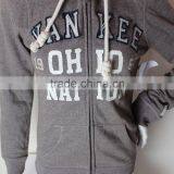 Lady Knitted Embroidery Zipper-Up Hoody thumbnail-3