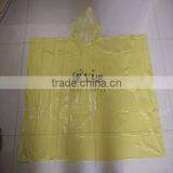 Waterproof Hooded Disposable Plastic Raincoat Rain Poncho With Customized Logo thumbnail-4