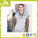 Mens Plain 100% Polyester Sublimation Printed Hoodie thumbnail-1