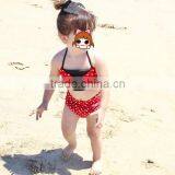 Beautiful Girl Bikini Images Stripe Underwear With Big Bowknot thumbnail-3