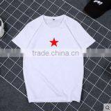 Summer the Little Fresh Short Sleeve T-shirt Male Simple Printing Joker Cotton thumbnail-5