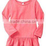 LITTL GIRLS RUFFLE TUNIC TOP thumbnail-1