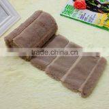 Lovers FUR 2016 Autumn Lady Genuine Rex Rabbit Fur Scarves Wraps Winter Women Fur Accessory Rings Females Neckerchief thumbnail-5