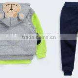 Custom Fashion and Quality Baby Girls Boys Winter Warm 3pcs Clothing Sets thumbnail-6