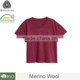 Cotton t Shirt Midriff-baring, Beautiful Girl T-shirt Custom thumbnail-4
