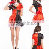 New Adult Sexy Halloween Party Circus Clown Costumes Outfit Fancy Cosplay Dress thumbnail-1