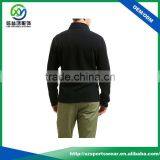 Popular Style OEM Custom Black Color Polar Fleece Pullover Jacket / Sweatshirt Hoodie for Men thumbnail-2