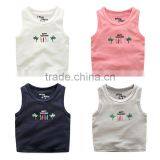 Wholesale Summer Sleeveless Cotton Boys Casual Children Tops thumbnail-1