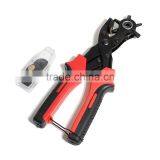 High Quality Red Heavy Duty Leather Hole Punch Hand Pliers Set thumbnail-3