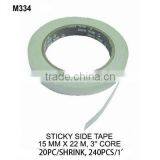 STICKY SIDE TAPE / 15MMx22M / 3" CORE thumbnail-1