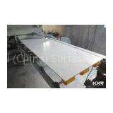 White Non - Porous Acrylic Solid Surface Stone Pane for Bathroom Vanity Tops and Table thumbnail-1