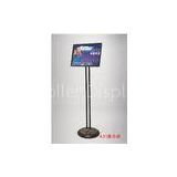Metal Leaflet / Poster Advertising Display Stands For Library 10-30kgs