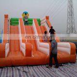 Giant Funny Inflatable Double Lanes Slide for Sale
