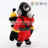 Custom soft raw material made costume mascot stuffed animal skins