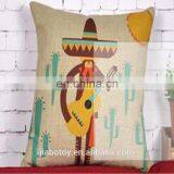 customized Hot Sale Creative Indian Pattern Printing Cushion Pillow,Wedding Decorations Printing Pillow,Throw Pillow Case