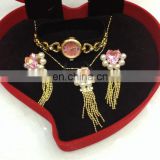 Yiwu wholesale fashion watch Jewelry Set