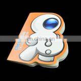 Die Cut Shape Wholesale Cute Funny Note Pad thumbnail-2