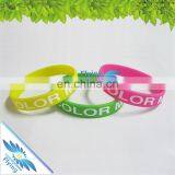 Cheap Custom Silicone Name Brand Fashion Jewelry Thin Cool Rubber Bracelet thumbnail-2