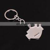 Custom Logo Zinc Alloy Keychain With Stamp Back thumbnail-3