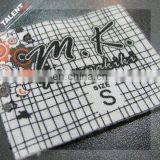 Custom Silicone Heat Transfer Printing Main Fabric Label for Garment thumbnail-4