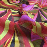 Good Touch Fine Quality Custom Digital Printed Pain Pure Chiffon Silk Fabric thumbnail-5