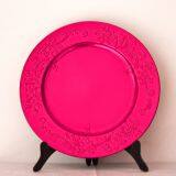 Plastic Charger Plate,christmas Decoration Plate Charger Plate Made in China YF-60572 thumbnail-4