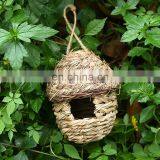 Bird's Grass-woven Parrot's Nest to Keep Warm Bird's Nest Grass-nest Hand-simulated Bird's Cage Supplies thumbnail-4