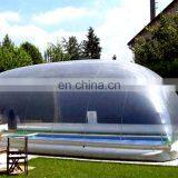 Transparent Bubble Inflatable Swimming Pool Cover Roof Tent For Winter thumbnail-5