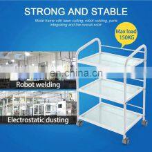 Medical Trolley Beautiful Metal Salon Trolley White thumbnail-3