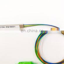1x2 1x4 1x8 1x16 Fiber Optic Plc Splitter Steel Tube Cable 2 Way 4way 8 Way 16 Way Optical PLC Splitter