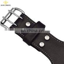 Bodybuilding Weight Lifting Gym Fitness Leather Belts Gym Training Weightlifting Leather Belts thumbnail-4