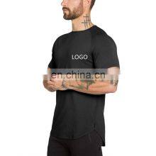 Wholesale Custom Cotton Fitness, Blank T Shirt Short Sleeve Mens Plain Gym T-shirt/