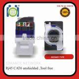 UTP Cat 6 Rj45 Keystone Jack thumbnail-2