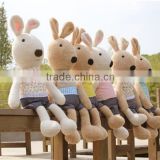 Lovely plush toy dress for stuffed rabbit