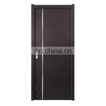 Wooden Steel Doors, Wooden Door Armoured Door With Aluminum Strips, Home Security Door thumbnail-2
