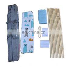 Kids Tent Canvas Teepee Foldable Play Tent for Children thumbnail-3