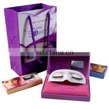 Custom Luxury Eye Lashes Gift Set Box Private Label False Eyelash Packaging Box