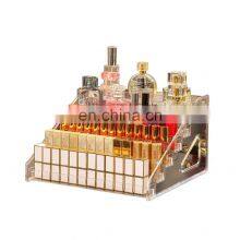 7-layer Acrylic Eyeshadow Organizer Nail Polish Storage Acrylic Cosmetic Holder for Dresser, Store