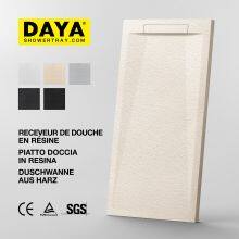 Résine de Marbre Moderne Piatto Doccia Colorato Nettoyage Facile Base de Douche thumbnail-1