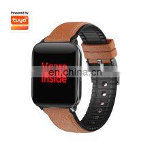 Amazon Top Seller Tuya App Sleep Heart Rate Blood Oxygen Blood Pressure Body Temperature Display 2021 Reloj Smart Watch