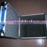 2012 New Design Aluminum Zip Instrument Case With Logo Print and Strong Handle
