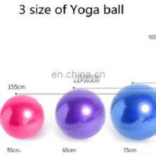 PVC Yoga Ball Fitness Ball Round Ball 55/65/75cm thumbnail-2