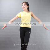WE01054 Short Sleeve Dance Top, Dance Crop Top, Ballet Costumes for Sale thumbnail-5