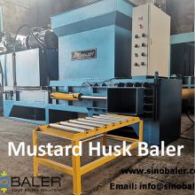 Mustard Husk Baler Machine, Mustard Husk Bagging Machine – Sinobaler