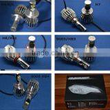 2015 Superbright 3600lm h4 40w Led Car Headlight, h4 h7 h8 H11 9005 H13 Led Auto Headlight