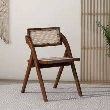 Solid Wood Chair Table and Chair Combination thumbnail-5