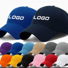 New Design Custom Logo 100% Cotton Blank Sport Baseball Cap With Front and Side Embroidery
