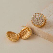 KMJ High Quality Gold Sliver Plating Tarnish Resistance and Durability Fashion Jewelry Earrings thumbnail-3